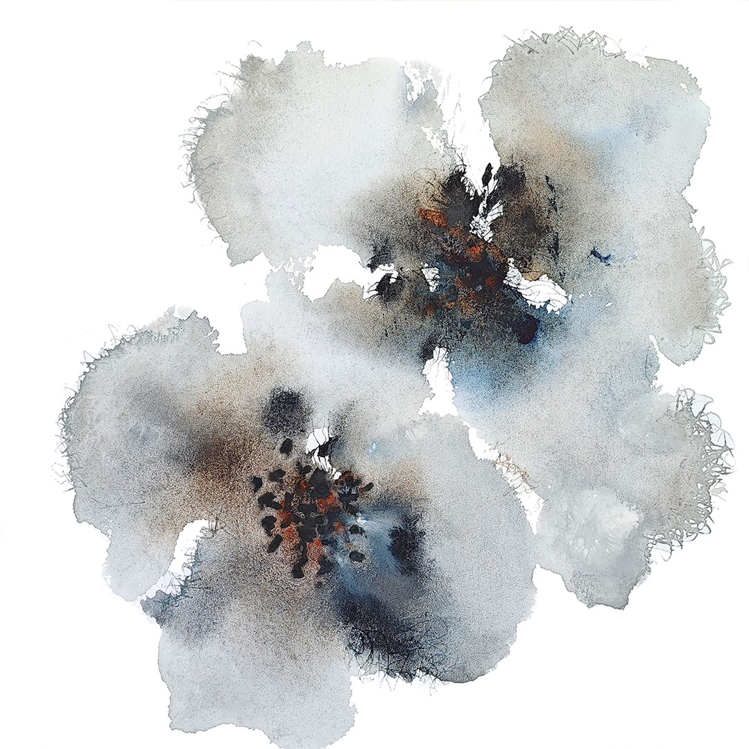 Минималистичный дуэт цветов